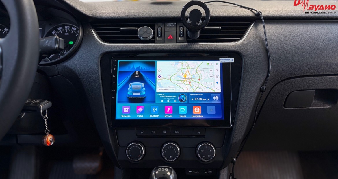 💥Skoda Octavia A7 - новая Android магнитола от Автомедиацентра D-audio