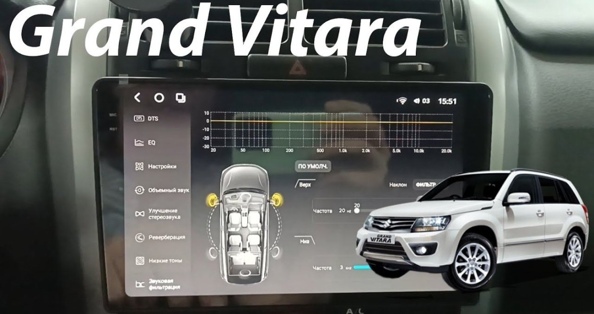 Установка и обзор магнитолы на Suzuki Grand Vitara