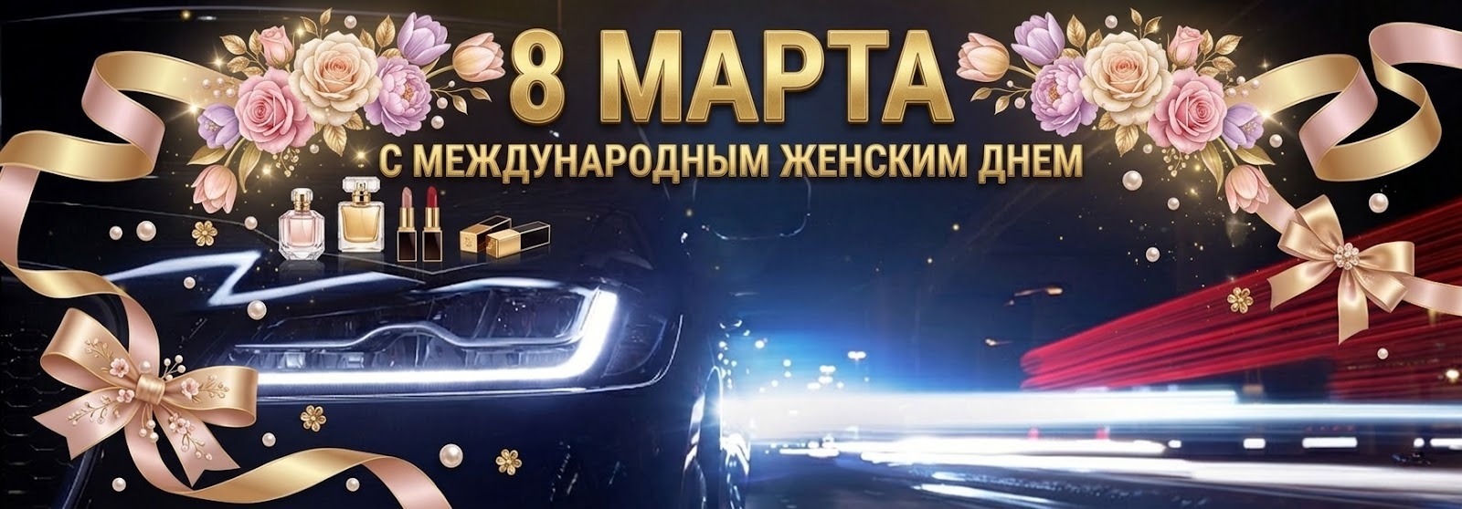  Поздравляем с 8 марта! 