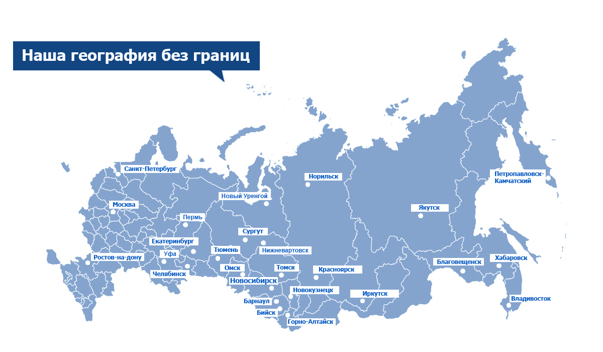 Карта расположения